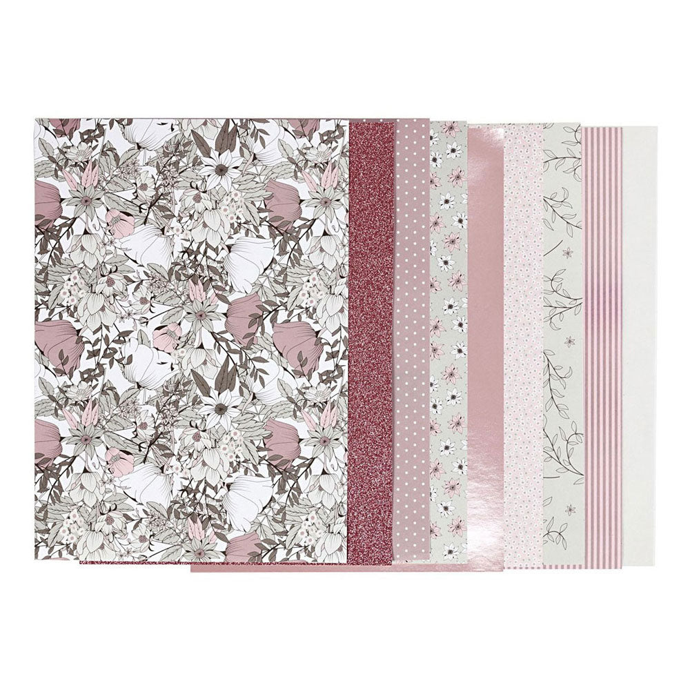 Creativ Company Design Paper Block 6 Designs, 24 feuilles