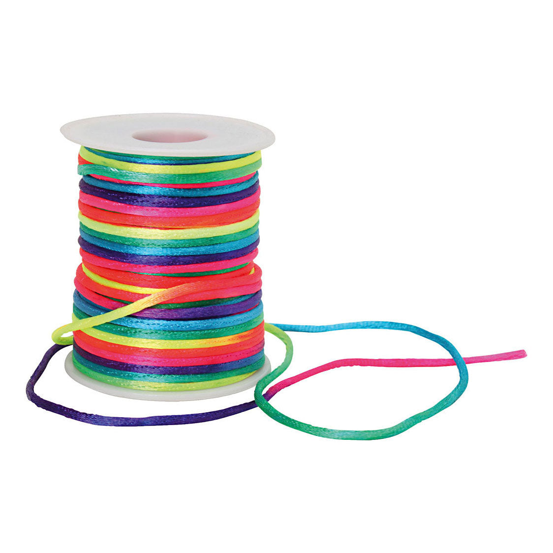 Creativ Company Macrame Cord Rainbow Colors, 40m