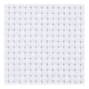 Creativ Company Aida White 35 carrés pour 10 cm, 50x50cm