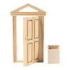 Mini de portes et boîte à lettres Creativ Company en bois.