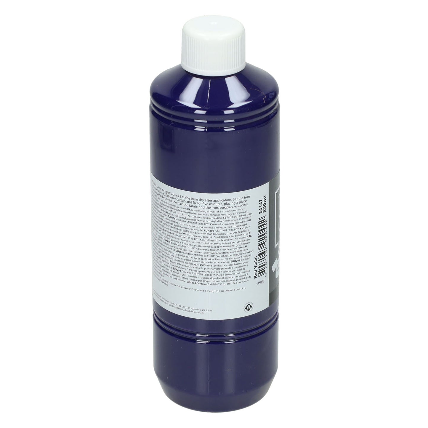 Creativ Company Couleur textile peinture textile semi-couverture rouge violet, 500 ml