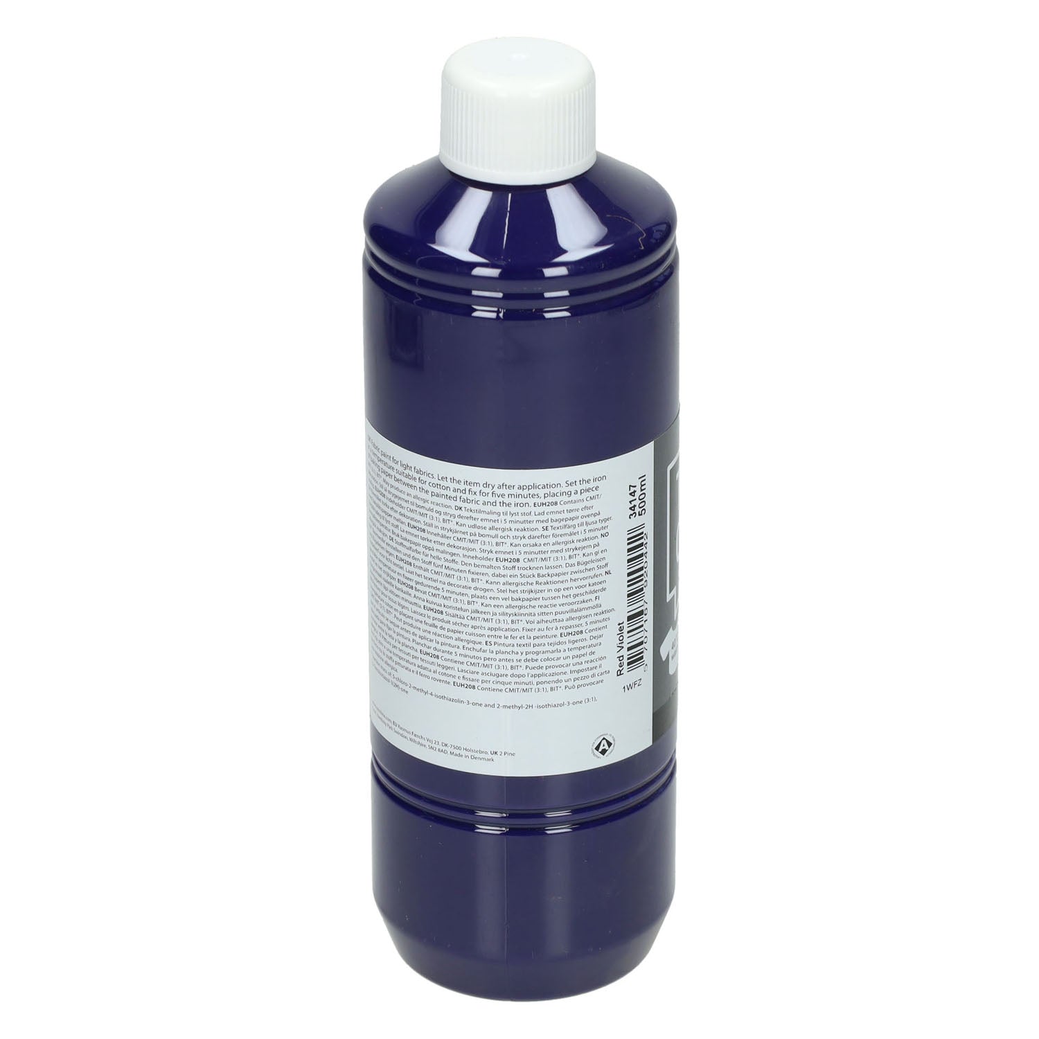 Creativ Company Couleur textile peinture textile semi-couverture rouge violet, 500 ml