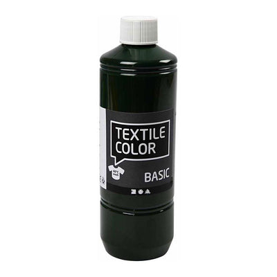 Creativ Company Textile Couleur semi-couverture de peinture textile olive vert, 500 ml