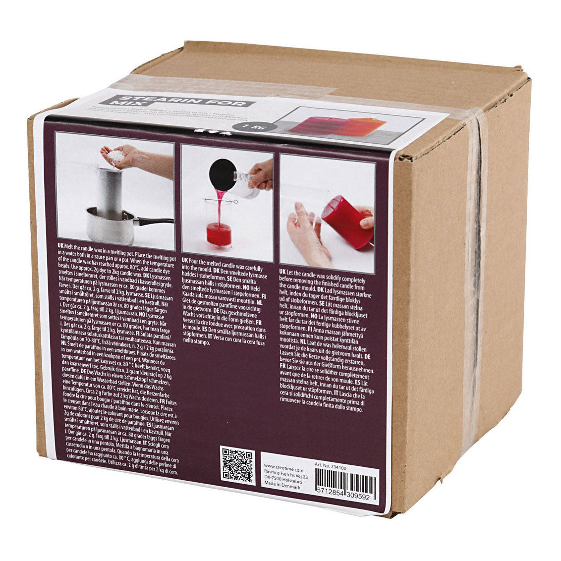 Creativ Company Stearine à mélanger, 1 kg