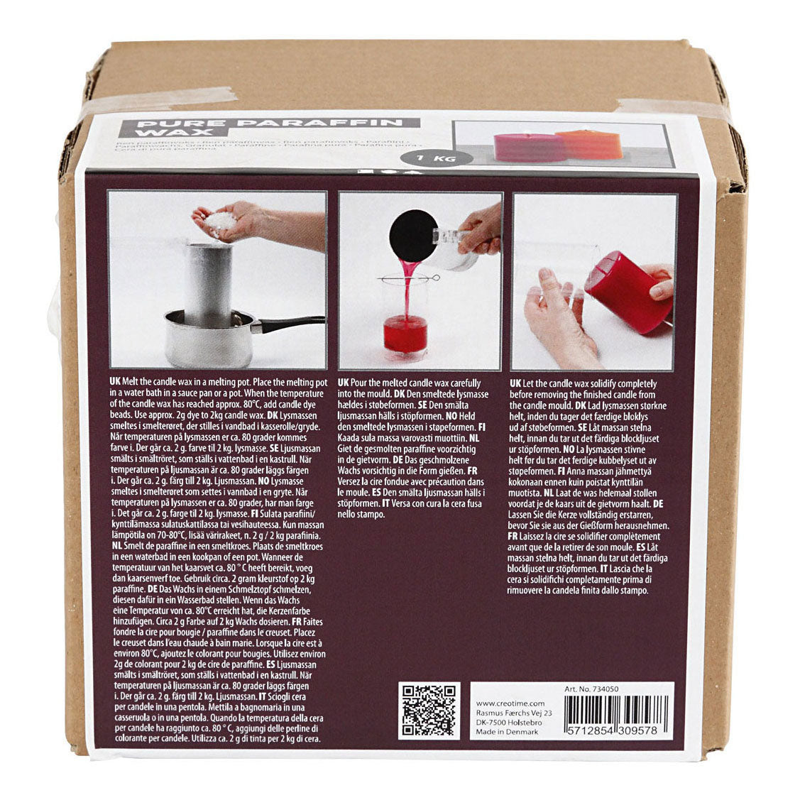 Creativ Company Pure Paraffin était, 1 kg