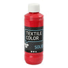Peinture textile opaque Creativ company textile color - rouge, 250ml