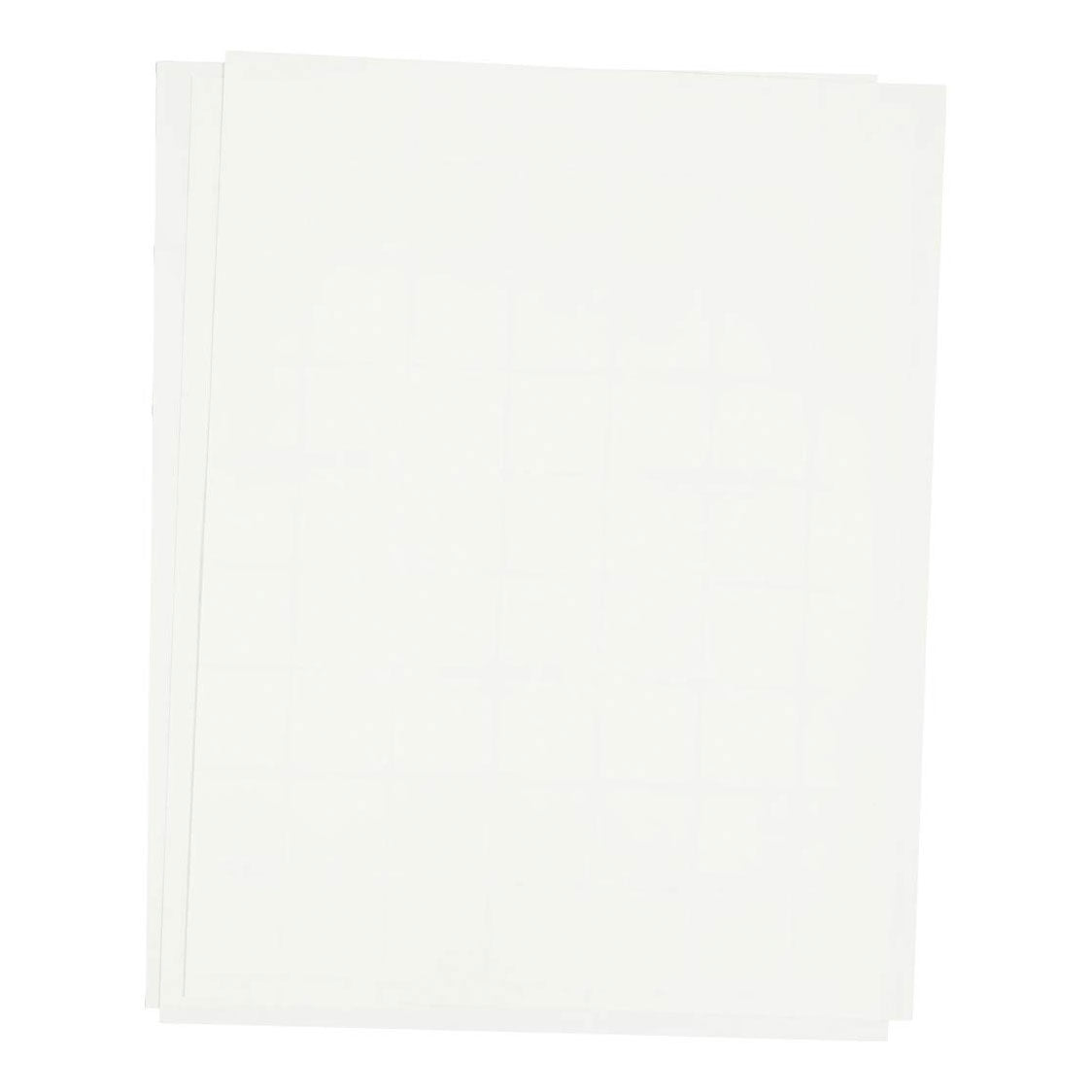 Creativ Company Transfer Felling White, 3 feuilles
