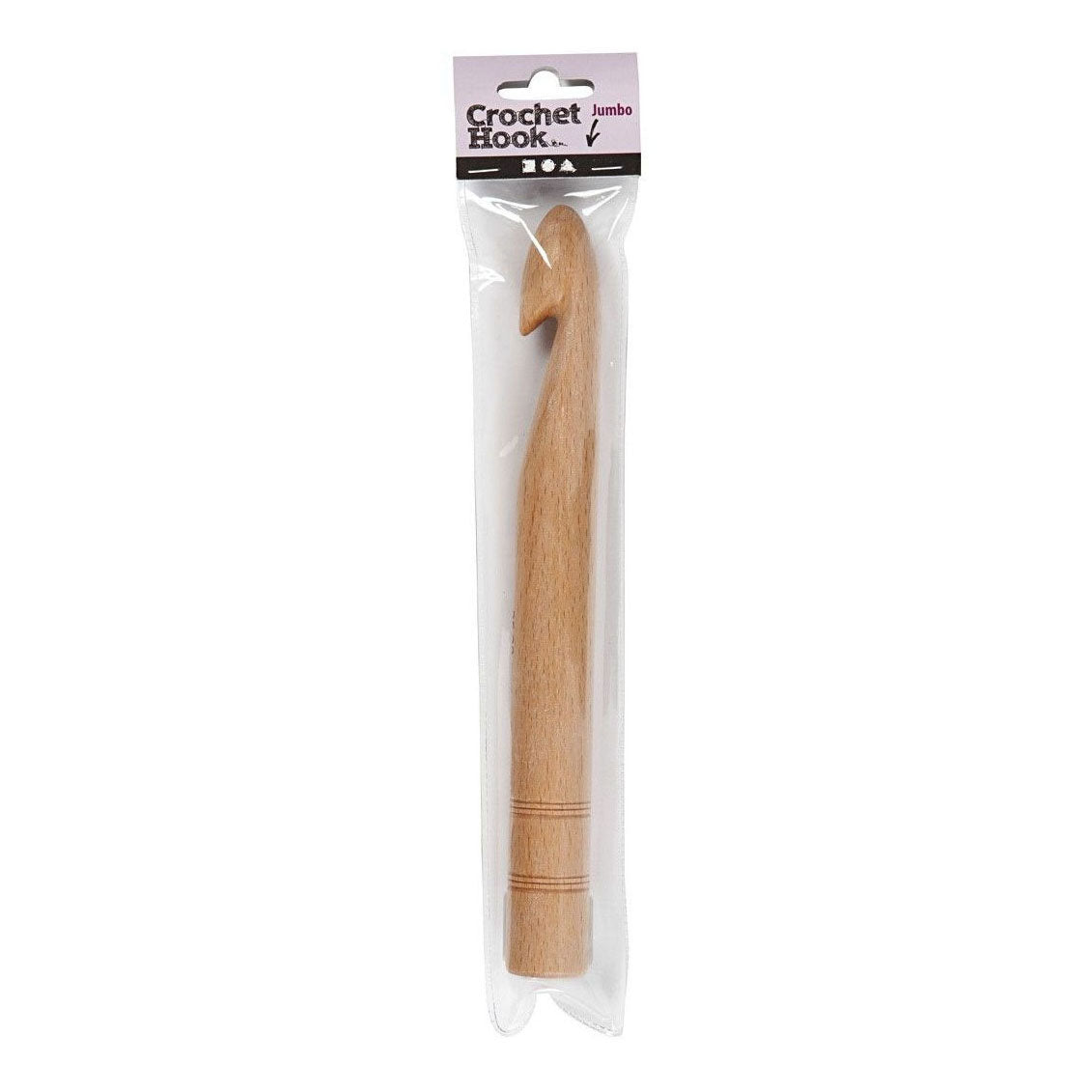 Creativ Company Hook Crochet en bois, 23 cm