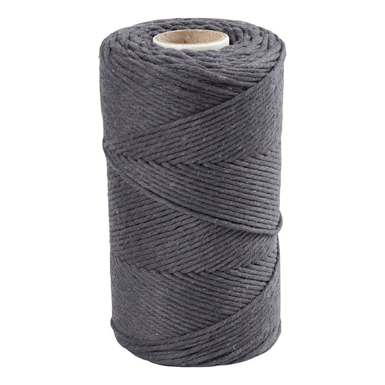 Crétiv Company Macrame Cord Gray, 198m