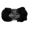 Creativ Company XL Yarn de l'acrylique noir, 15m