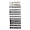 Creativ Company Gallery Soft Pastel Set Black White Harmonie, 12st.