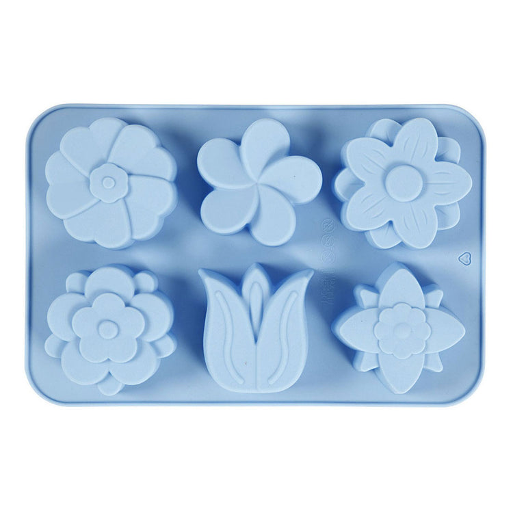 Creativ Company Silicone forme des fleurs pourmal