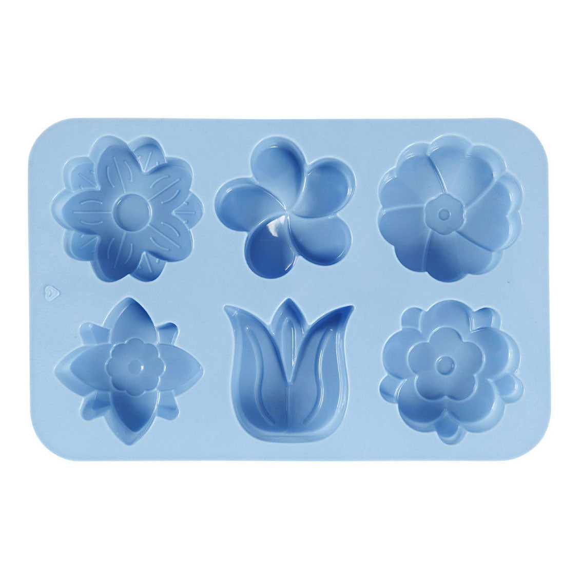 Creativ Company Silicone forme des fleurs pourmal