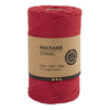 Crétiv Company Macrame Cord Red, 198m