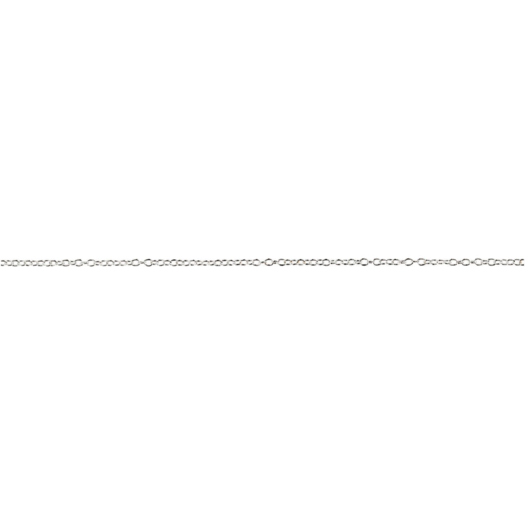 Creativ Company Jasseron, b: 2 mm, argent, 20 m 1 morceau