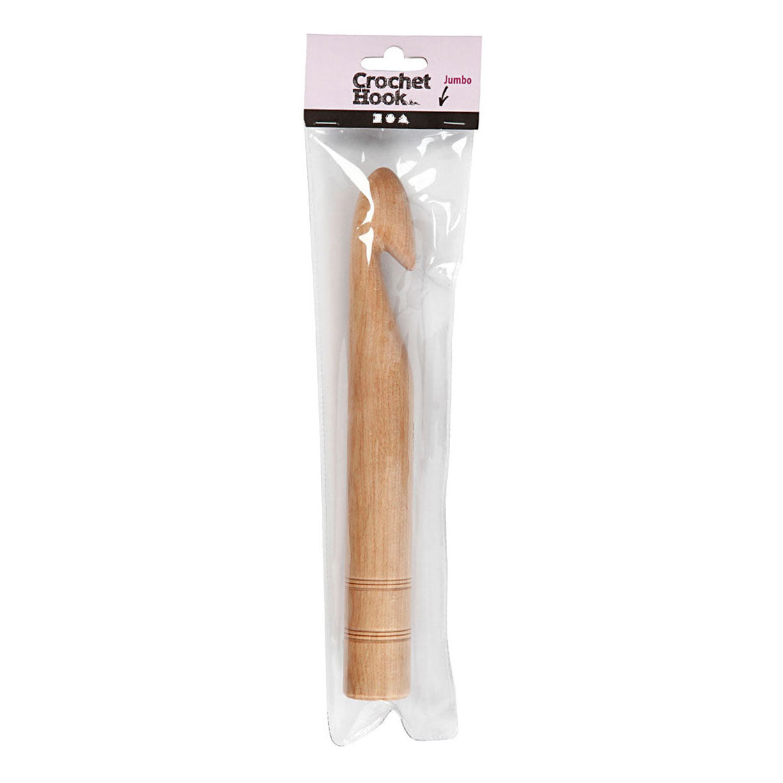 Creativ Company Wooden Crochet Hook no 30, 23cm