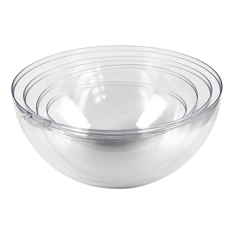 Creativ Company Plastic Mold Formes Transparent, 4st.
