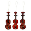 Creativ Company Pendant Wooden Violin Small, 12st.