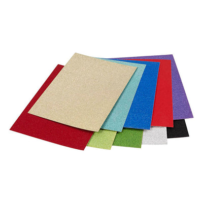 Creativ Company Glitter Cardboard A4, 50 feuilles