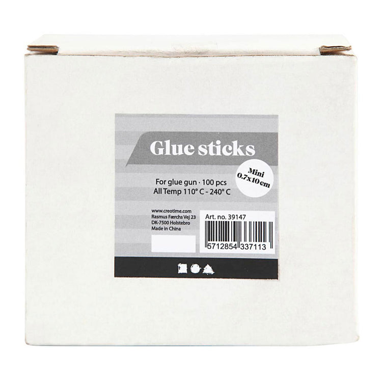 Creativ Company Glue collet Gold Green Red Silver, 100e.