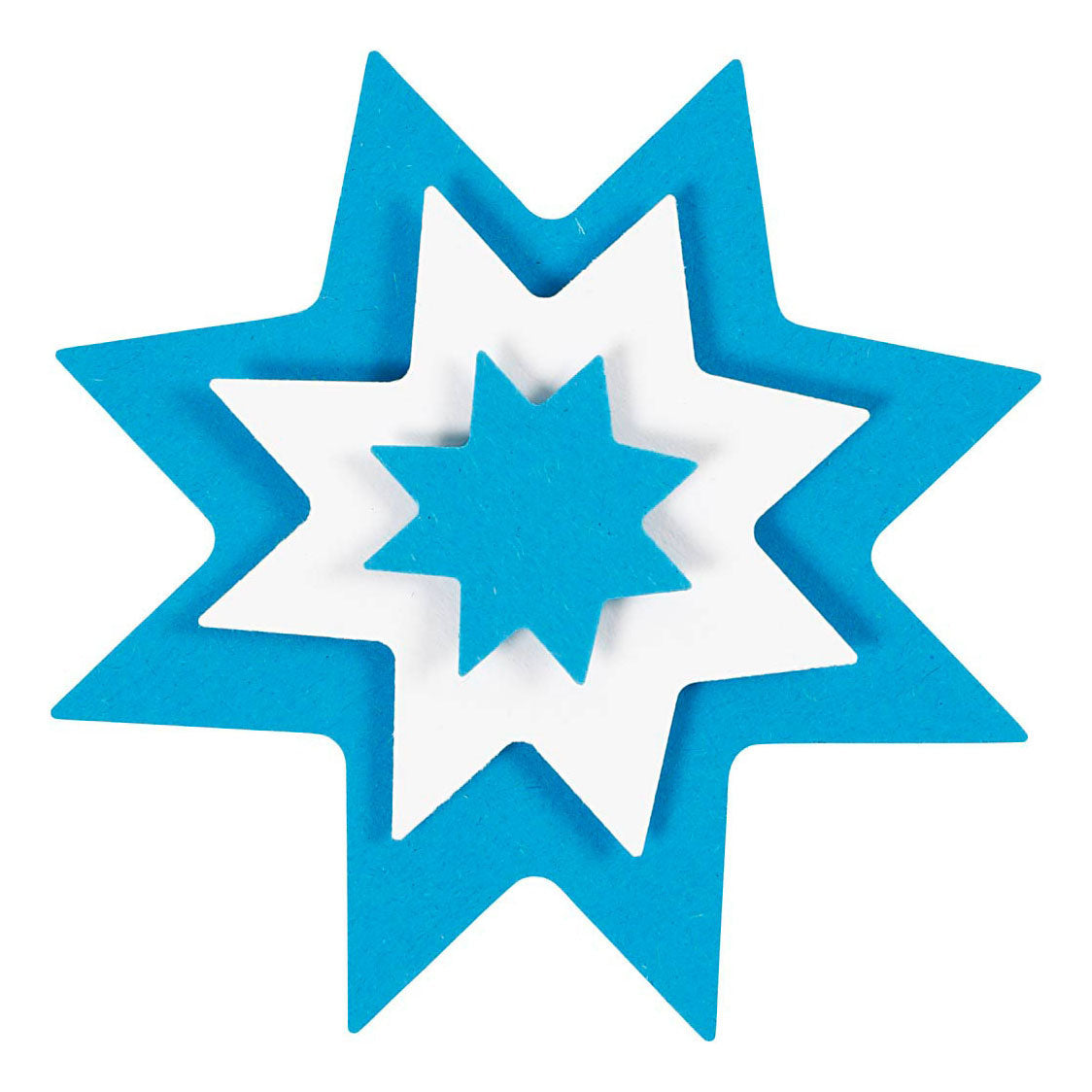 Creativ Company Punching Set Graphic Star, 3e.