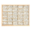 Creativ Company Wooden Letter Beads White A-Z, 750st.