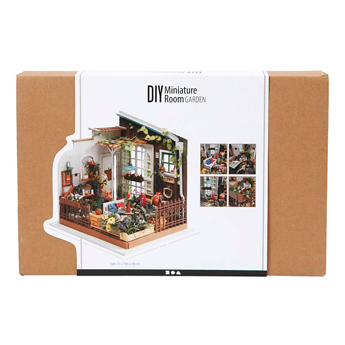 Creativ Company DIY MINIATURE SALLE TUIN CRAFT