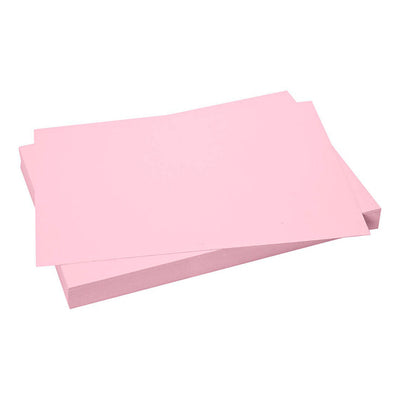 Creativ Company colored en carton rose clair A4 270gr, 100 feuilles