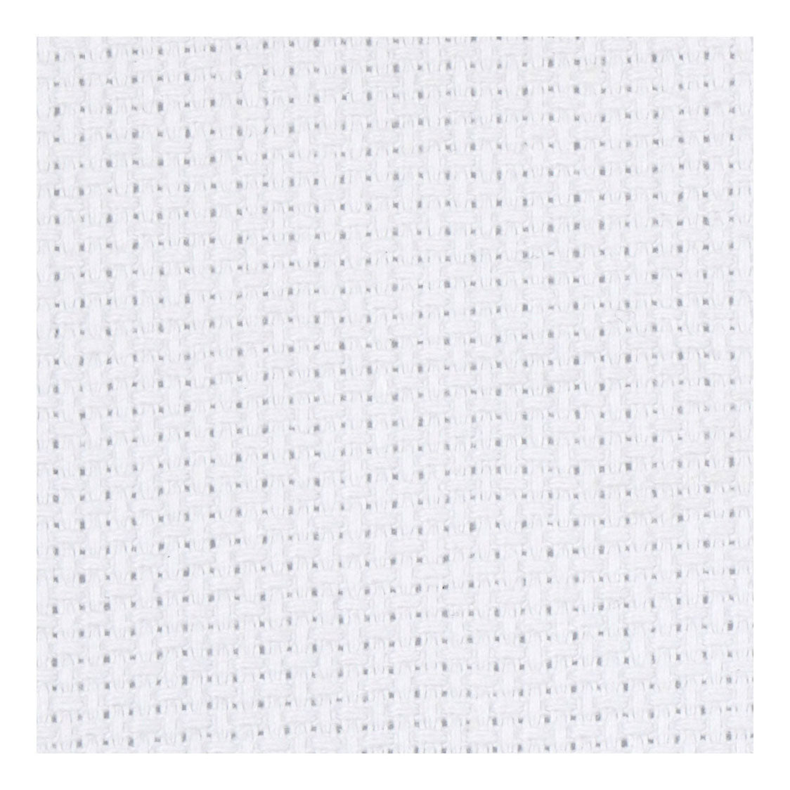 Creativ Company Aida White 70 carrés pour 10 cm, 300x150 cm