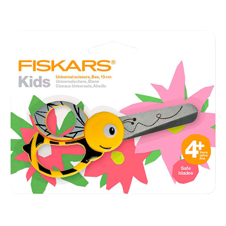 Ciseaux pour enfants Fiskars avec motif animal, BIJ, L: 13 cm, 1 pièce