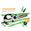 Ciseaux pour enfants Fiskars avec motif animal, panda, L: 13 cm, 1 pièce