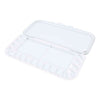 Creativ company palette de peinture avec couvercle, dimensions 27x12,7x2,3 cm, argent, blanc, 1 pièce
