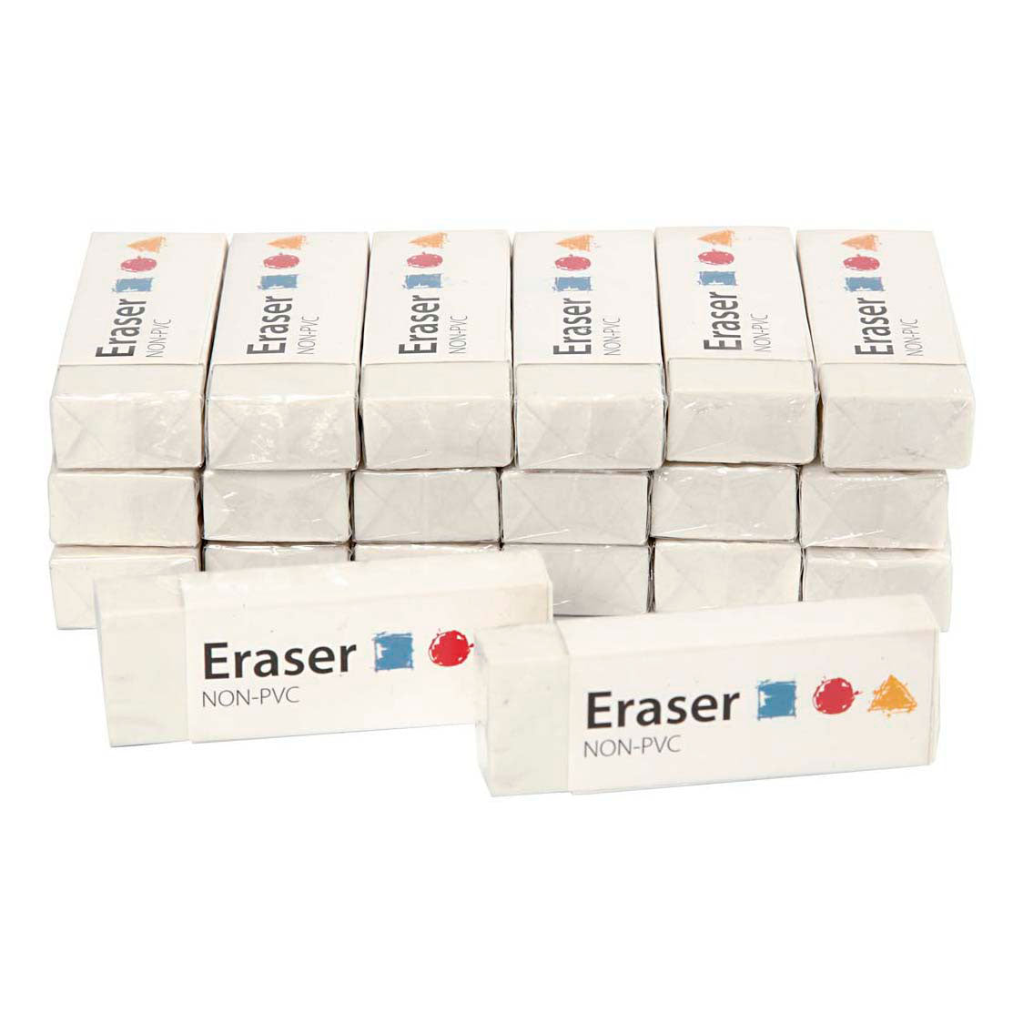 Gomme Creativ company, dimensions 62x22x10 mm, 20 pièces, 1 boîte
