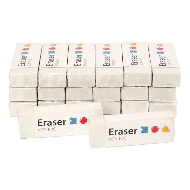 Gomme Creativ company, dimensions 62x22x10 mm, 20 pièces, 1 boîte