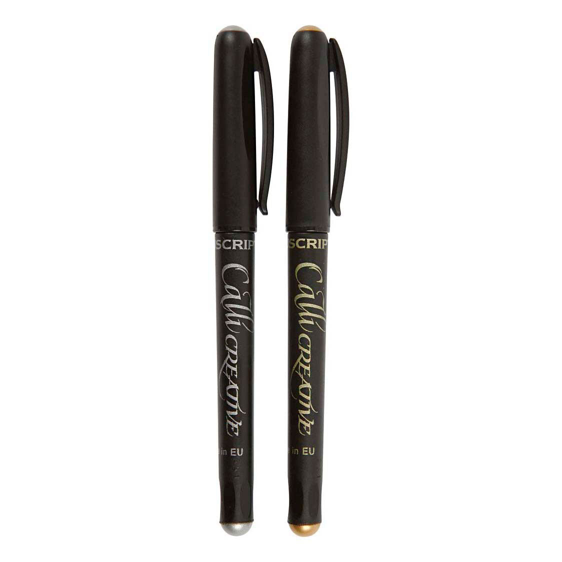 Marqueurs de calligraphie, épaisseur 2,4 mm, 2 pièces 1 boîte