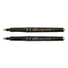 Marqueurs de calligraphie, épaisseur 2,4 mm, 2 pièces 1 boîte