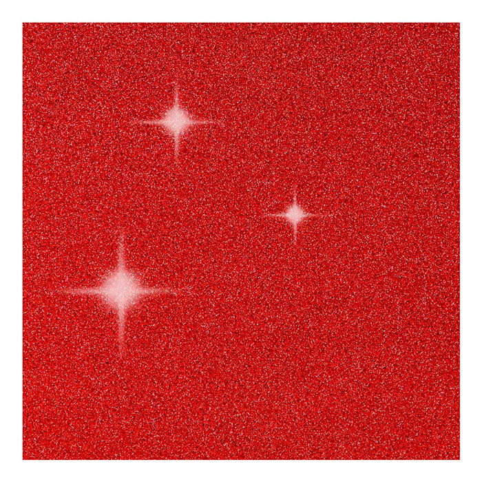 Cartes et enveloppes d'entreprise Creativ, format carte 10,5x15 cm, format enveloppe 11,5x16,5 cm, paillettes, 110+250 gr, rouge, 4 set 1 boîte
