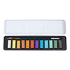 Set d'aquarelles Colortime, couleurs métalliques, 12 couleurs 1 boîte