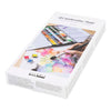 Peinture aquarelle art Creativ company, ½ godet, format 10x15x20 mm, couleurs standards, 48 couleurs 1 boîte