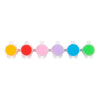 Creativ company plus colour peinture acrylique, colorée, 6x5 ml 1 boîte