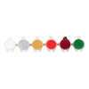 Creativ company plus color peinture acrylique, peinture de Noël, 6x5 ml 1 boîte