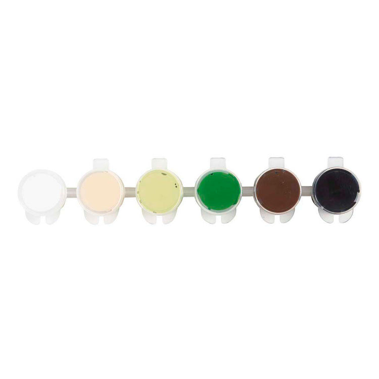 Creativ company plus colour peinture acrylique, naturelle, 6x5 ml 1 boîte