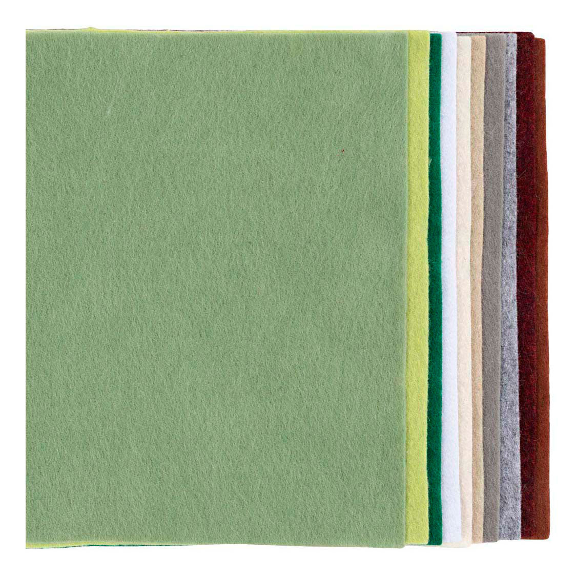 Creativ company feutre de loisir, a4, feuille 210x297 mm, épaisseur 2 mm, naturel, 10 pièces 1 boîte