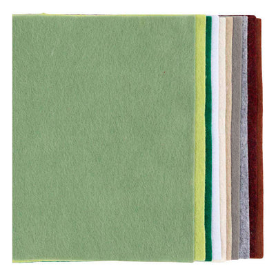 Creativ company feutre de loisir, a4, feuille 210x297 mm, épaisseur 2 mm, naturel, 10 pièces 1 boîte