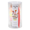 Mélange d'argile de pierre Creativ company, harmonie rouge orange, 1 boîte
