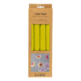 Papier crépon Creativ company, feuille 25x60 cm, taux de crêpe : 180%, 105 gr, vert clair, 4 feuilles 1 boîte - afbeelding 2
