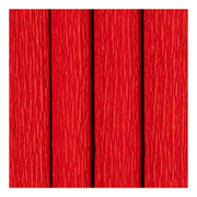 Papier crépon Creativ company, feuille 25x60 cm, taux de crêpe : 180%, 105 gr, rouge, 4 feuilles 1 boîte - afbeelding 3