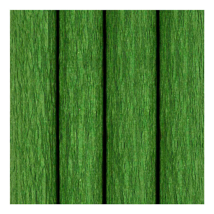 Papier crépon Creativ company, feuille 25x60 cm, taux de crêpe : 180%, 105 gr, vert citron, 4 feuilles 1 boîte
