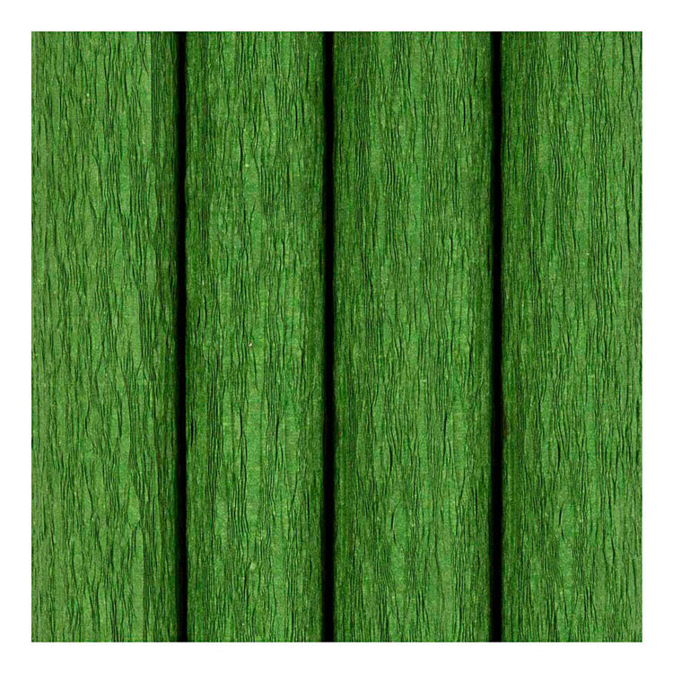 Papier crépon Creativ company, feuille 25x60 cm, taux de crêpe : 180%, 105 gr, vert citron, 4 feuilles 1 boîte