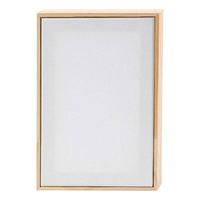 Creativ company Toile tendue avec cadre, dim. 15,8x23,8 cm, 280 g, blanc, 1 pièce